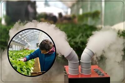 رطوبت ساز مناسب برای گلخانه های اصفهان