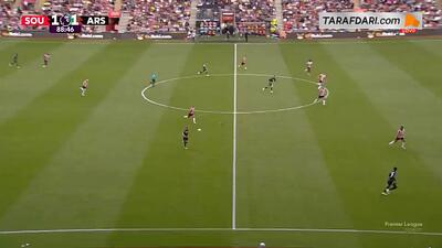 گل زیبای مارتین اودگارد به ساوتهمپتون (ساوتهمپتون 1-2 آرسنال) - پارس فوتبال