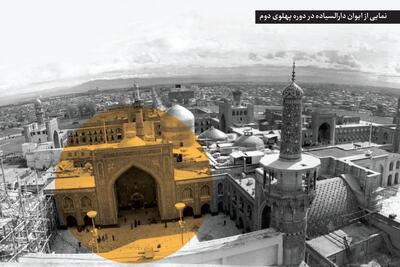 درباره رواق «دارالسیاده» و پیشینه ساخت و توسعه آن از ابتدای پیدایش تاکنون | گنجینه تاریخی «خانه سیدها» در حرم رضوی