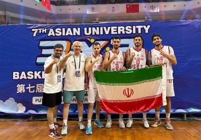 قهرمانی تیم بسکتبال سه نفره دانشجویان ایران در آسیا - تسنیم