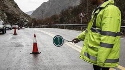 انسداد موقتی شبانه جاده هراز/ تردد در طول روز امکان پذیر است