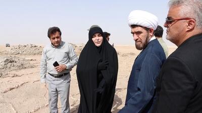 اراضی پیرامون دریاچه نمک قم، کانون فعال گرد و غبار