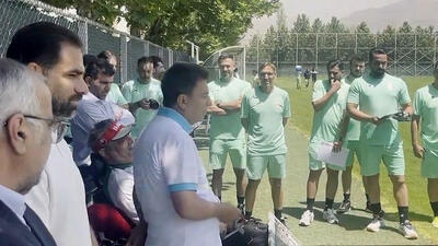 تمرینات تیم ملی برای رویارویی با قطر و کره شمالی
