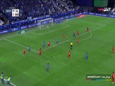 گل دوم الهلال به القادسیه توسط ساویچ