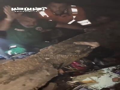نجات معجزه‌آسای دختربچه فلسطینی از دل آتش+فیلم