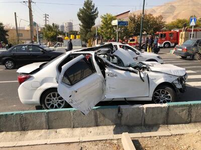 فوت ۵۶ نفر در تصادفات اردیبهشت تهران