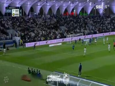 گلزنی کریستیانو رونالدو در بازی امشب النصر مقابل الفتح