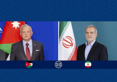 پیام تبریک رئیس جمهور ایران به پاد شاه ارد ن
