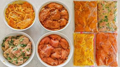 طرز تهیه ۴ مدل جوجه (جوجه ترش، مکزیکی، سیر و کره، تندوری)