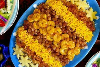 طرز تهیه زرشک پلو با میگو