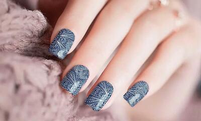 ایده‌ای خلاقانه برای طراحی ناخن در خانه (+فیلم)
