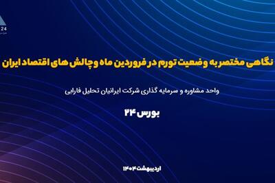 گزارش ویژه: تورم فروردین ۱۴۰۴ و ادامه بحران در بورس ایران