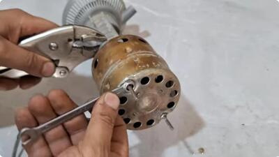 دیگه پمپ آب کولر آبی نخر / نحوه تعمیر پمپ آب کولر