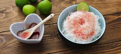 طرز تهیه فالوده شیرازی خانگی / این فالوده خانگی رو امتحان کنی دیگه از بیرون فالوده نمیخری