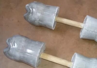 ساخت دمبل با سیمان و بطری نوشابه / دمبل کم هزینه بساز