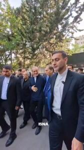 حضور رئیس‌جمهور در مراسم تشییع پیکر «ناصر قفلی»