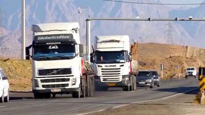 بازداشت اخلالگران در تردد کامیون‌ها در استان فارس