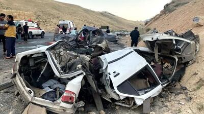 آمار قربانیان تصادفات رانندگی تهران در اردیبهشت ماه