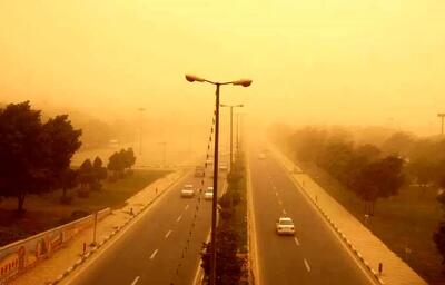 طوفان گردوخاک عراق در راه ایران