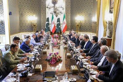 پزشکیان: سطح فعلی مناسبات ایران و پاکستان متناسب با ظرفیت‌های عظیم دو کشور نیست