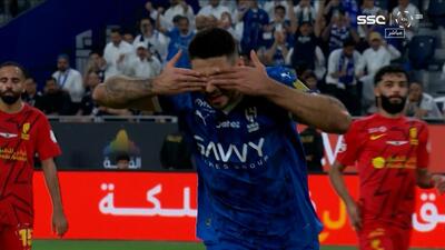 گل اول الهلال به القادسیه (میتروویچ)
