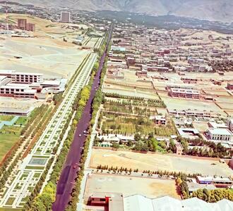 تصویری از کمیاب شمال تهران؛ ۵۵ سال پیش