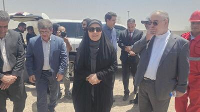 وزیر راه و شهرسازی از راه آهن شلمچه - بصره بازدید کرد