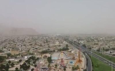 فیلم/ کرمان در تسخیر ریزگردها
