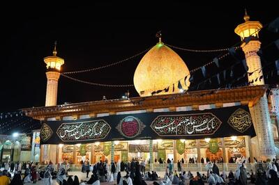 اقامه عزای شهادت امام جواد(ع) در حرم مطهر حضرت شاهچراغ(ع)