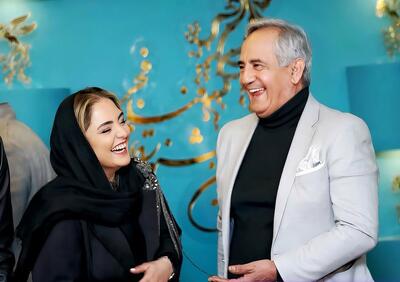 زوج تلویزیونی در کنار مجید مظفری / بوتاکس های نرگس محمدی تابلو شد! (عکس)