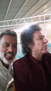 عکسی  از خانه ابدی آرش میراحمدی بازیگر تازه در گذشته + فیلم آوازخوانی زنده یاد / روحش شاد !