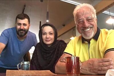 هومن حاجی عبداللهی در کنار نسرین نصرتی و علیرضا خمسه + عکس - سبک ایده آل