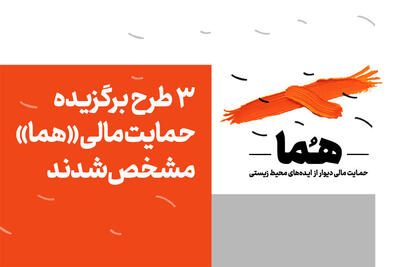 ۳ طرح برگزیده حمایت مالی  هما  مشخص شدند