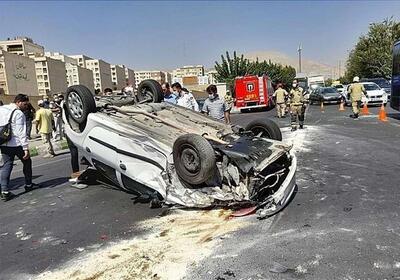 ثبت ۸۲۷ فقره تصادف به دلیل عدم توانایی در کنترل وسیله نقلیه/ ۷۵ درصد تصادفات فوتی در بزرگراه‌ها رخ داده است
