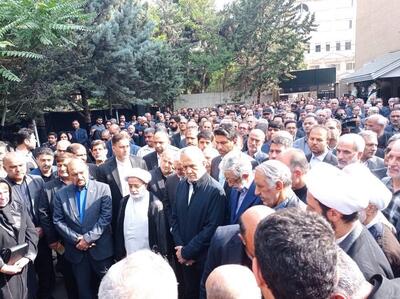 حضور رئیس‌جمهور در مراسم تشییع پیکر ناصر قفلی