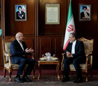 پیام تبریک عراقچی به رئیس مجلس شورای اسلامی