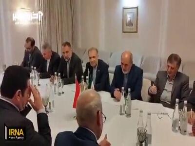 دیدار دبیر شورای عالی امنیت ملی و همتای عراقی وی در سن‌پترزبورگ