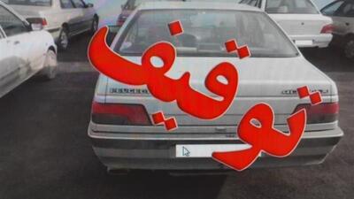 تاکسی با ۲۶۰ میلیون خلافی در محور خور - جندق توقیف شد