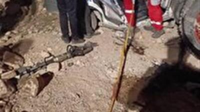 تصادف در محور ناغان به خوزستان با دو فوتی