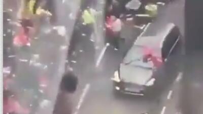 زیرگیری با خودرو در جشن لیورپولی‌ها