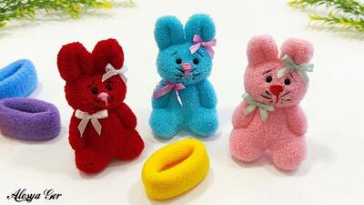 ایده ی خلاقانه برای ساخت کش مو خرگوشی!