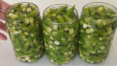 بهترین روش نگهداری از بامیه / هرگز خراب و فاسد نمیشود
