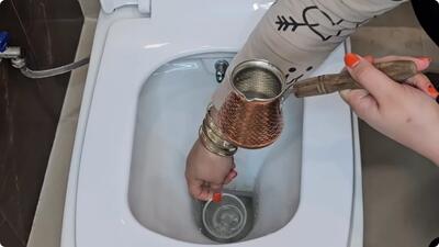 ساخت خوشبو کننده سرویس بهداشتی بدون هزینه / تمیز کردن و جرمگیری سریع سنگ توالت