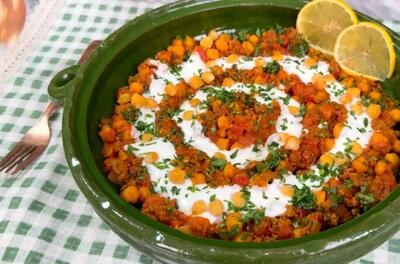 طرز تهیه بیج‌بیج نخود؛ غذای محلی شمال