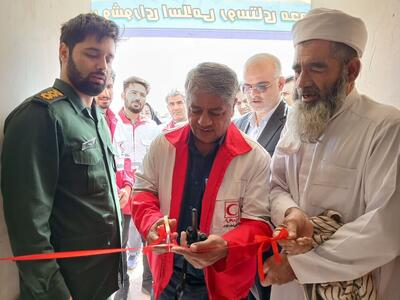 افتتاح ۳ خانه هلال در روستاهای بخش مرزی سنگان خواف