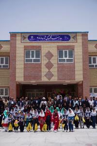 فراهم شدن امکان تحصیل برای صدها دانش‌آموز منطقه بنجار با افتتاح مدرسه ۱۲ کلاسه