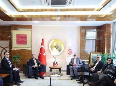 دیدار معاون وزارت خارجه کشورمان با معاون وزیر تجارت ترکیه
