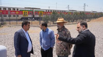 بازدید میدانی مسئولان از ایستگاه‌های مترو کرج و نشست با مدیرعامل شهرک صنعتی بهارستان