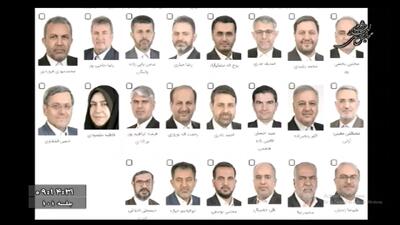 ۶ دبیر هیات رئیسه مشخص شدند+جزئیات