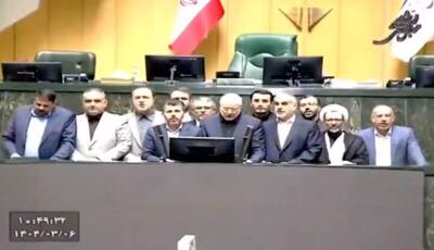 فیلم/ قرائت سوگندنامه توسط قالیباف و هیئت رئیسه مجلس